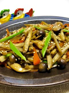 根菜たっぷり!五目金平牛蒡*作り置き-レシピのメイン写真