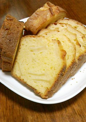 リッチな食感！リンゴのパウンドケーキ-レシピのメイン写真