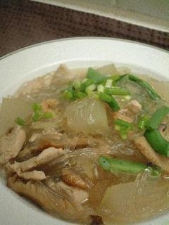冬瓜と春雨のスープ-レシピのメイン写真