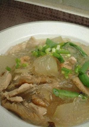 冬瓜と春雨のスープ-レシピのメイン写真