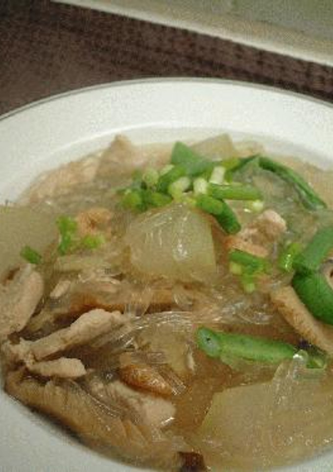 冬瓜と春雨のスープ-レシピのメイン写真