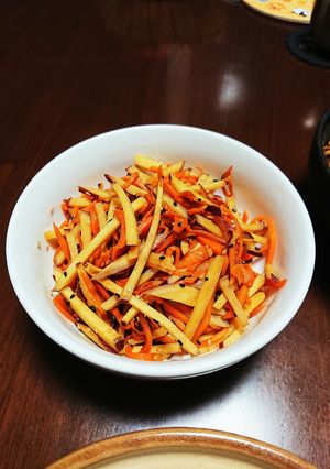 さつま芋とにんじんのきんぴら☆-レシピのメイン写真