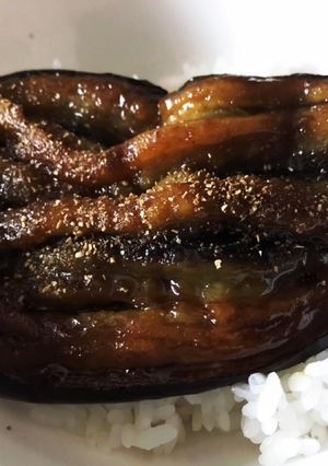 ナスの蒲焼き-レシピのメイン写真
