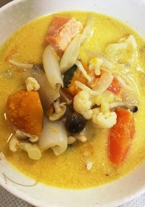 旨味集まるミルクスープ♪お好み材料で〜♪-レシピのメイン写真