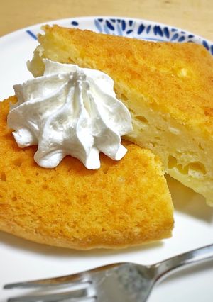 炊飯器でカンタン！卵なしチーズケーキ-レシピのメイン写真