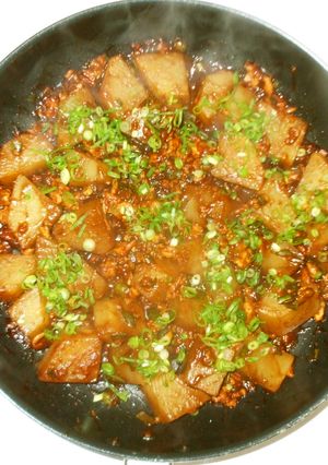 大根そぼろ味噌煮物♪簡単鶏ひき肉-レシピのメイン写真