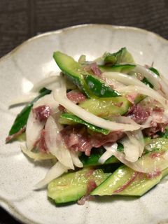 新玉ねぎとコンビーフのサラダ-レシピのメイン写真