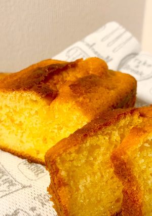 HMで超簡単！オレンジのパウンドケーキ！-レシピのメイン写真