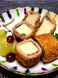 厚揚げ・シソの豚肉巻きフライ-レシピのメイン写真