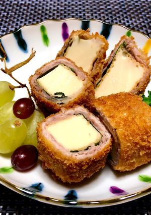 厚揚げ・シソの豚肉巻きフライ-レシピのメイン写真