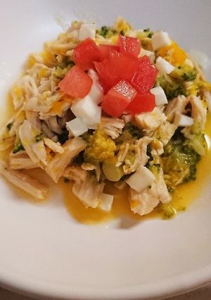 犬用*鶏胸肉のカボチャスープ煮-レシピのメイン写真