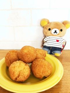 ホットケーキミックスでドーナツ-レシピのメイン写真
