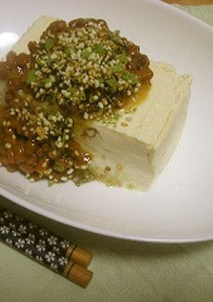 ダイエット☆美味しく食べる納豆豆腐-レシピのメイン写真