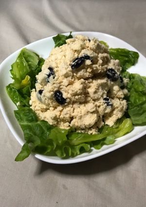 簡単！おからと黒豆のマヨサラダ-レシピのメイン写真