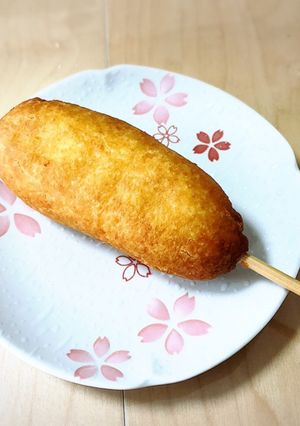 チーズとソーセージのアメリカンドック-レシピのメイン写真
