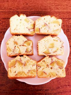 さつまいもと黒ごまのパウンドケーキ-レシピのメイン写真