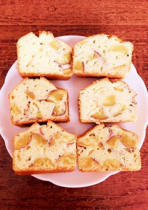 さつまいもと黒ごまのパウンドケーキ-レシピのメイン写真