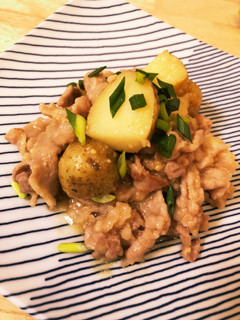 シンプル!新じゃがと豚こまの味噌バター煮-レシピのメイン写真