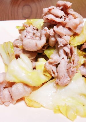 やみつきキャベバラ炒め♪-レシピのメイン写真