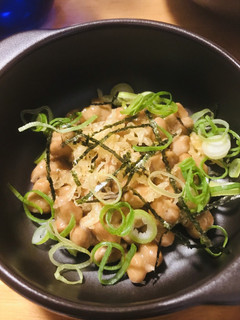毎日の納豆●揚げ玉トッピング-レシピのメイン写真