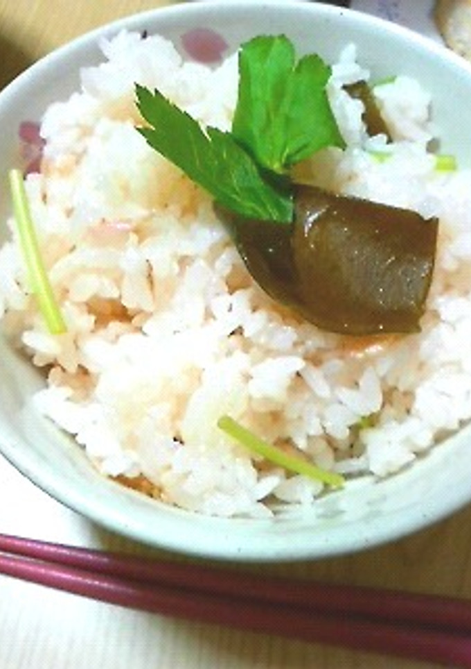 ～桜色～　桜海老の炊き込みご飯-レシピのメイン写真