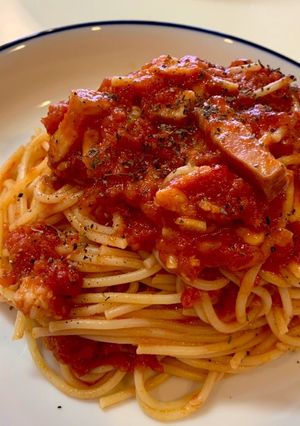 ＊トマトソース＆モッツァレラのパスタ＊-レシピのメイン写真