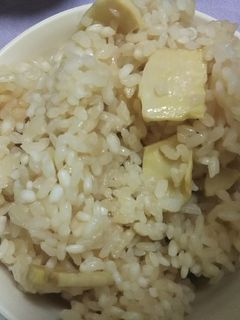 2020年筍ご飯-レシピのメイン写真