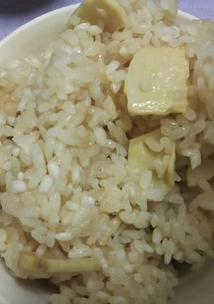 2020年筍ご飯-レシピのメイン写真