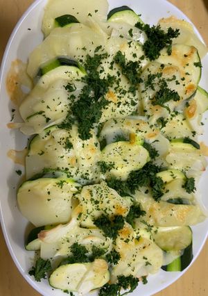 ズッキーニとじゃがいもチーズ焼き-レシピのメイン写真
