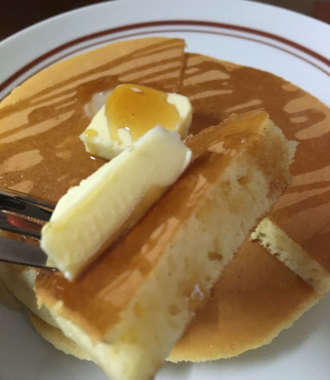 バニラパウダーの使い方美味しいパンケーキ-レシピのメイン写真