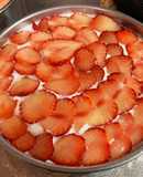 いちごのヨーグルトムースケーキ