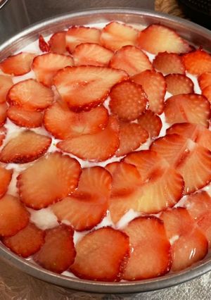 いちごのヨーグルトムースケーキ-レシピのメイン写真