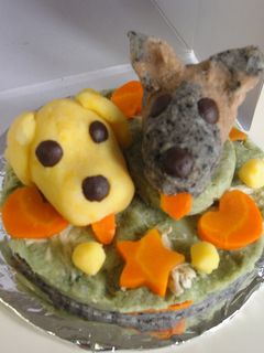 犬用ジャガケーキ!-レシピのメイン写真