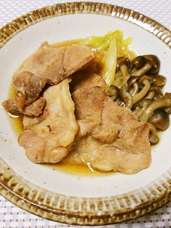 作り置き☆豚肉と長ネギとしめじの煮物-レシピのメイン写真