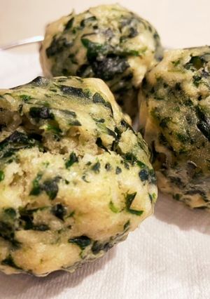 離乳食後期〜ほうれん草蒸しパン-レシピのメイン写真