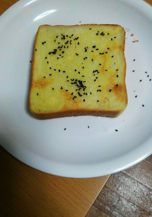 ごましお雪印ソフトハーフトースト-レシピのメイン写真