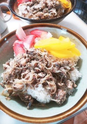 サバ缶の丼-レシピのメイン写真
