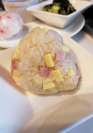 チーズベーコンおにぎり-レシピのメイン写真