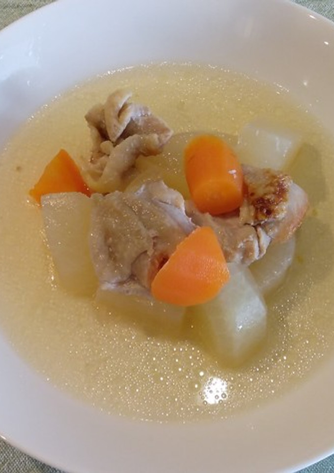 保育園給食★鶏と大根の煮物-レシピのメイン写真