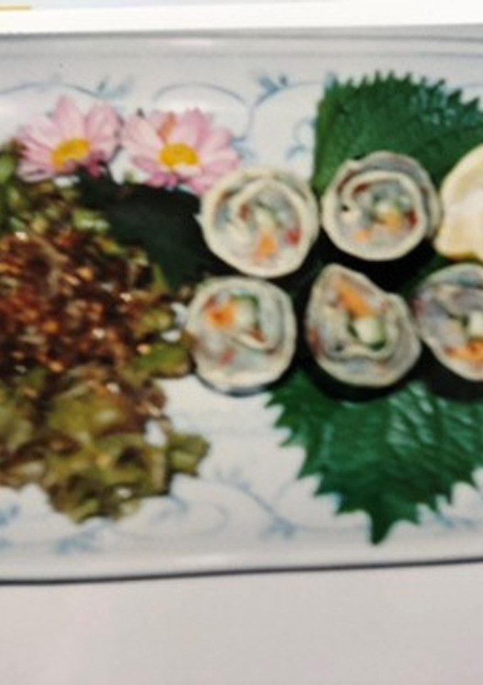 あじの磯巻き-レシピのメイン写真