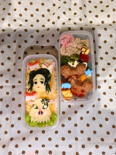 簡単 キャラ弁 鬼滅の刃5-レシピのメイン写真
