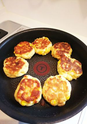 新玉ねぎとコーンのパン-レシピのメイン写真