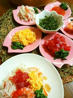 華やかちらし寿司-レシピのメイン写真