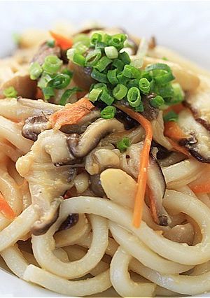 きのこたっぷり！みそ焼きうどん-レシピのメイン写真