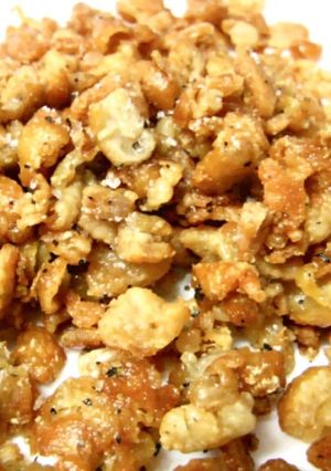 鶏皮カリカリ焼きと鶏皮バター-レシピのメイン写真