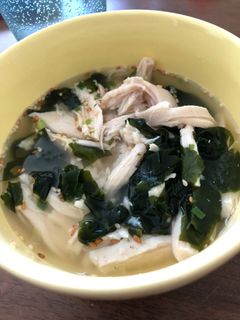 【糖質制限】サラダチキンわかめスープ-レシピのメイン写真