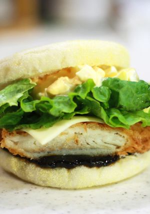 海苔屋さんのフィッシュバーガー-レシピのメイン写真