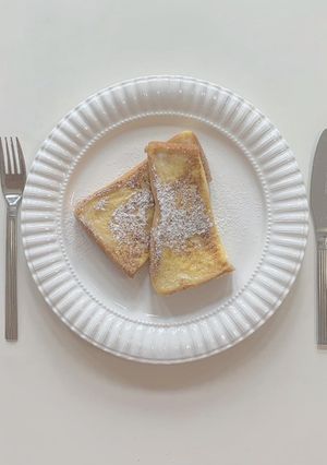 基本のフレンチトースト おうちカフェ-レシピのメイン写真
