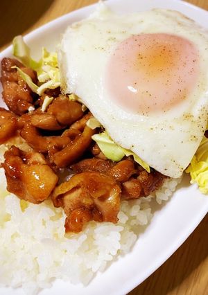 簡単トリタマのっけ丼-レシピのメイン写真