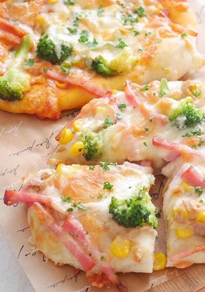 HBでピザ生地-レシピのメイン写真
